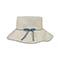 Side - 6607-Ladies' Linen Wide Brim Hat