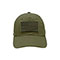 Front - 6950-USA Flag Tactical Patch Cotton Twill Cap