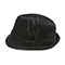 Side - 8948-Infinity Selections Polyester Denim Fedora Hat