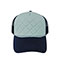 Front - 6878-Fashion Quilted Trucker Cap