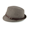 Side - 8930-Herringbone Fedora Hat