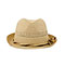Front - 8954-Ladies' Toyo Braid Fedora Hat