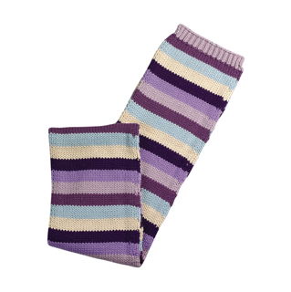 5055B-Youth Crocheted Knit Scarf