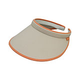 Infinity Selections Brushed Cotton Clip-On Visor