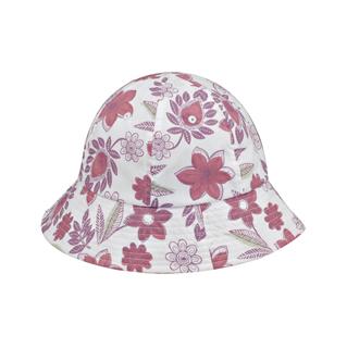 6577-Ladies' Floral Bucket Hat