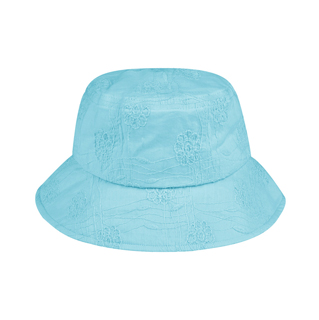 6586-Ladies' Embroidered Cotton Fashion Bucket Hat