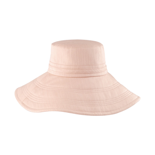 6594A-Ladies' Linen Wide Brim Hat