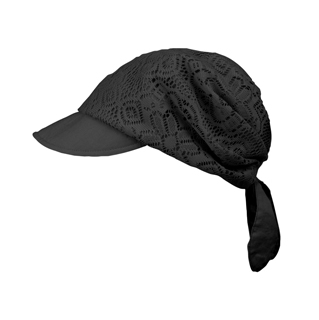 6596-Ladies' Jacquard Mesh Fashion Hat