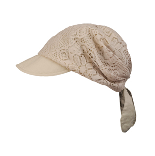 6596-Ladies' Jacquard Mesh Fashion Hat