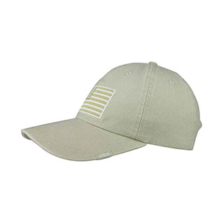 7601F-USA Washed Pigment Dyed Twill Cap