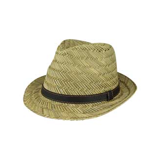 8961-Straw Fedora Hat