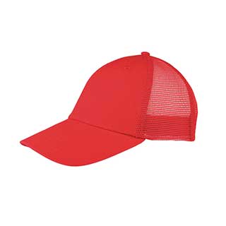 6808-Washed Cotton Twill Mesh Cap