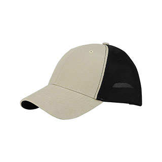 6849-Deluxe Brushed Cotton Twill Trucker Cap