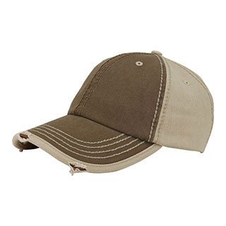 7673-Distressed Heavy Washed Cotton Twill Cap