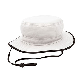 J7270-3D Grid-Textured Cool & Dry Performance Bucket Hat