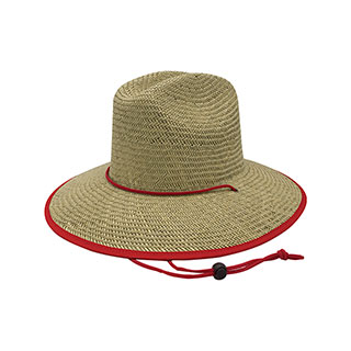 8031-Lifeguard Straw Hat