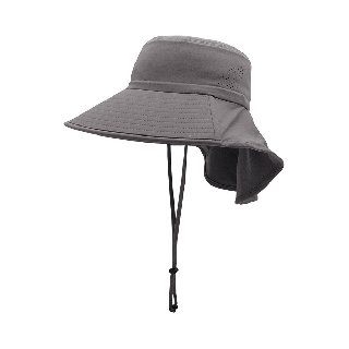 J7273-Wide Brim Sun Hat W/Neck Flap
