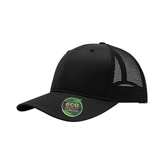 6901MR-Recycled Polyester Twill Trucker Cap