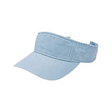 Washed Pigment Dyed Cotton Twill Visor
