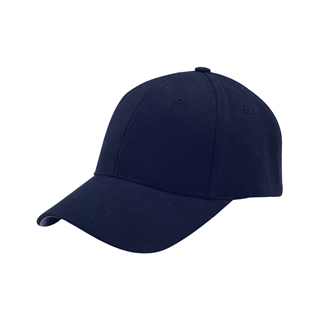 6862-Mega Flex Low Profile Brushed Twill Fitted Cap