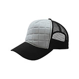 Fashion Quilted Trucker Cap