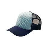 Fashion Quilted Trucker Cap