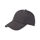 Low Profile Washed Twill Distressed Cap