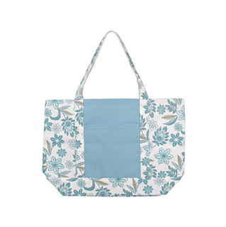 1517-Floral Tote Bag