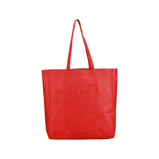 1605-100gram Packable Non Woven Tote Bag