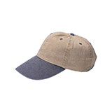 Washed Pigment Dyed Cotton Twill Cap