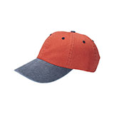 Washed Pigment Dyed Cotton Twill Cap