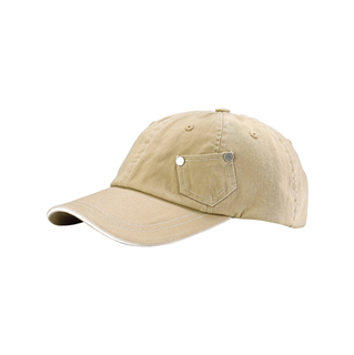 7639-Casual Cotton Twill Washed Cap