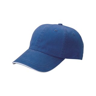 7690-Low Profile Dyed Brushed Cotton Canvas Cap