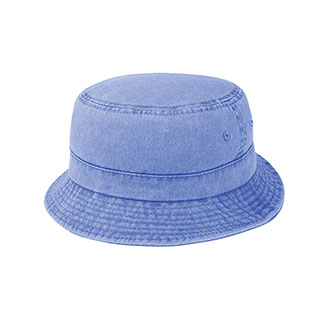 7801Y-Youth Pigment Dyed Twill Washed Bucket Hat