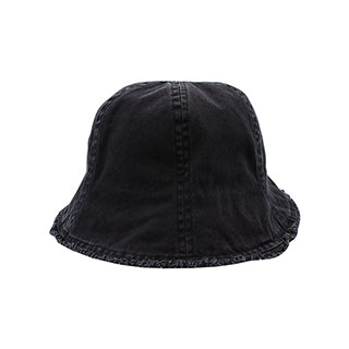 7879A-Cotton Washed Frayed Brim Bucket Hat