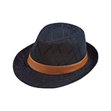 Jaquard Polyester Fedora Hat