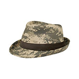 Camouflage Fedora Hat