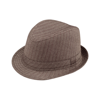 8928-Herringbone Fedora Hat
