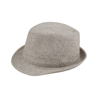 8931-Herringbone Fedora Hat