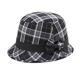 Infinity Selections Wool Plaid Cloche Hat