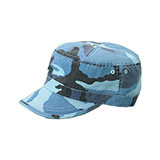 Enzyme Washed Camouflage Cap