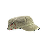 Enzyme Washed Cotton Twill Army Cap