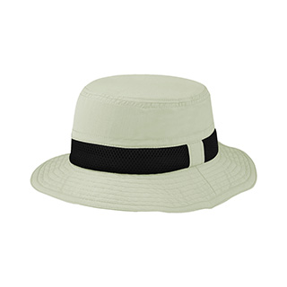 J7224-Juniper Taslon UV Bucket Hat w/ Meshed Crown