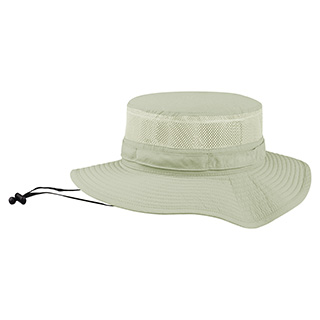 J7231-Juniper Taslon UV Bucket Hat with Mesh Crown