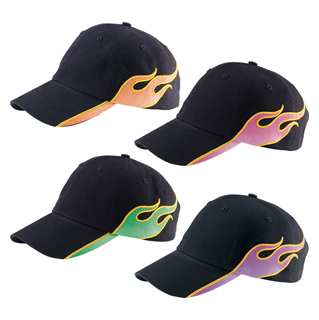 6953-Ladies' Brushed Cotton Twill Flame Cap