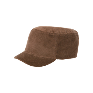 3502-Corduroy Fashion Fitted Engineer Cap