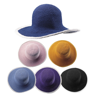 2806-Girls' Wide Brim Fashion Hat