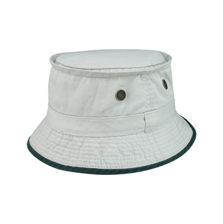 7832-Normal Dyed Twill Heavy Washed Bucket