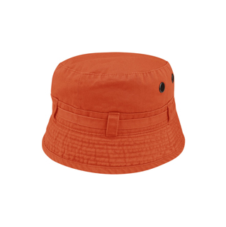 7860-COTTON TWILL WASHED BUCKET HAT