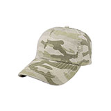 Low Profile (Unstructured) Washed Camouflage Cap